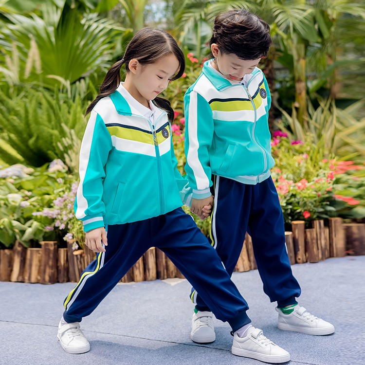 春季运动风小学校服