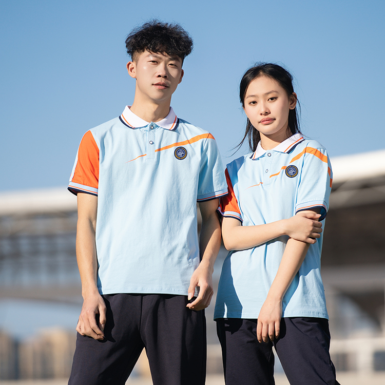 初中夏季校服套装