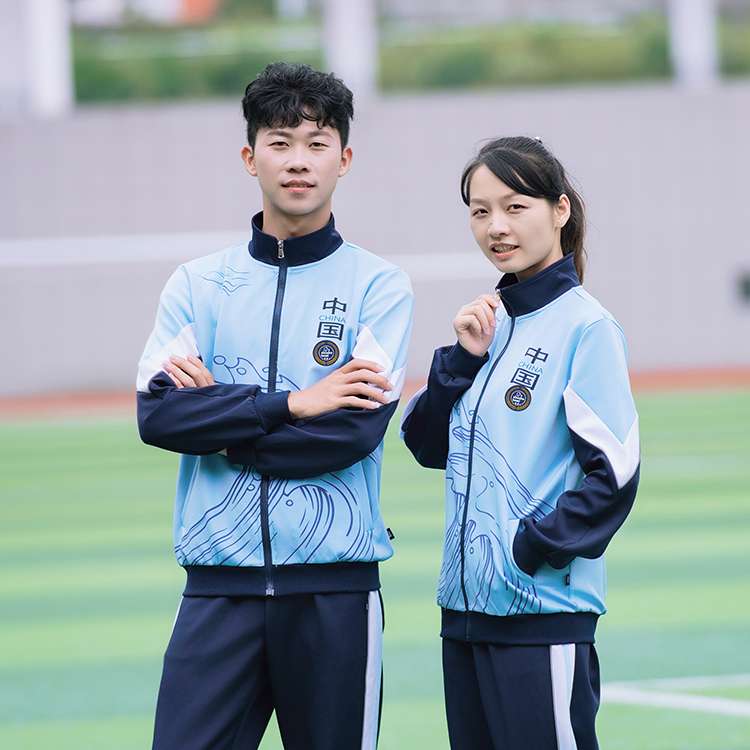 中学运动款校服