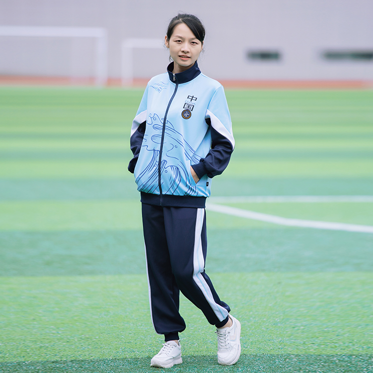中学运动款校服