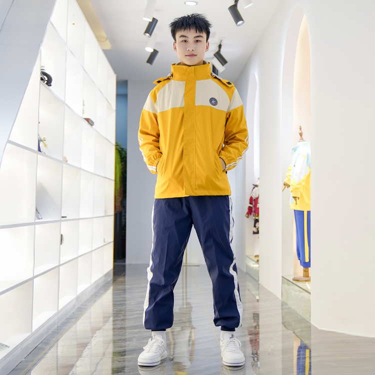 冬季冲锋衣校服
