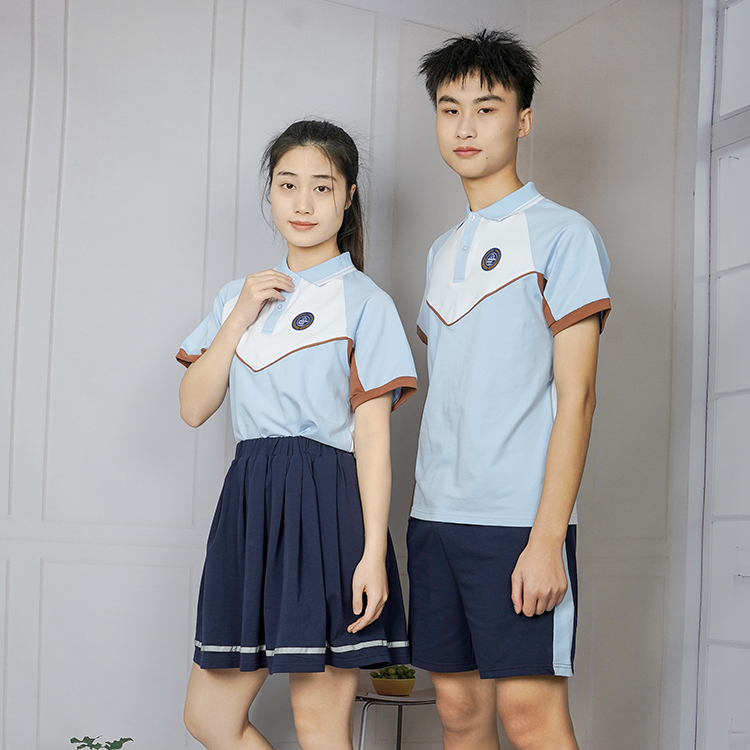 夏季运动校服套装