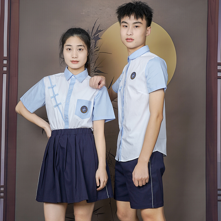学院国学风校服套装