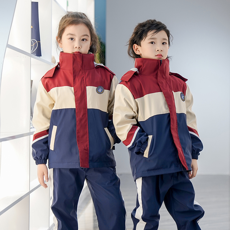 小学冬季冲锋衣校服