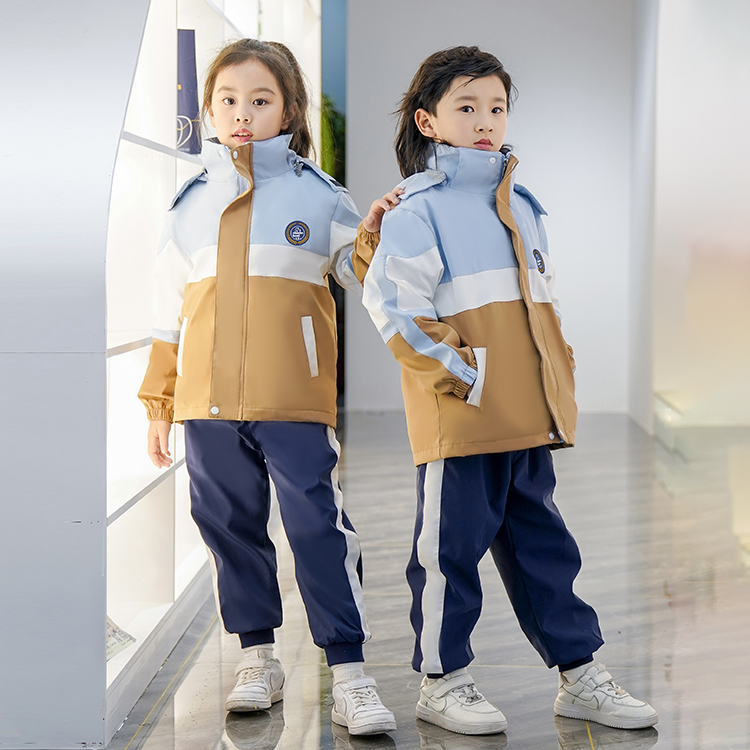 小学冬季冲锋衣校服