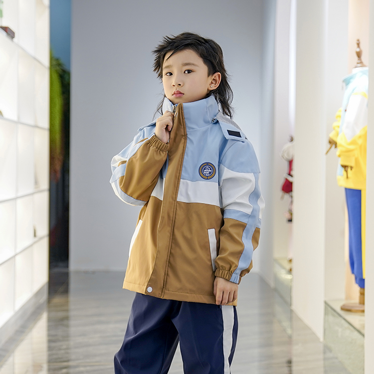 小学冬季冲锋衣校服