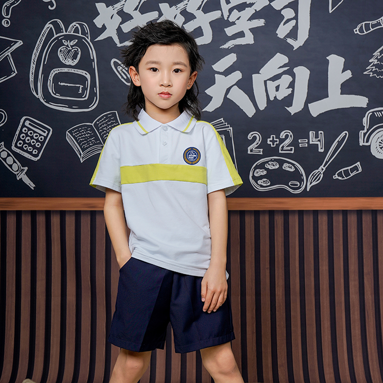 夏季学校校服套装