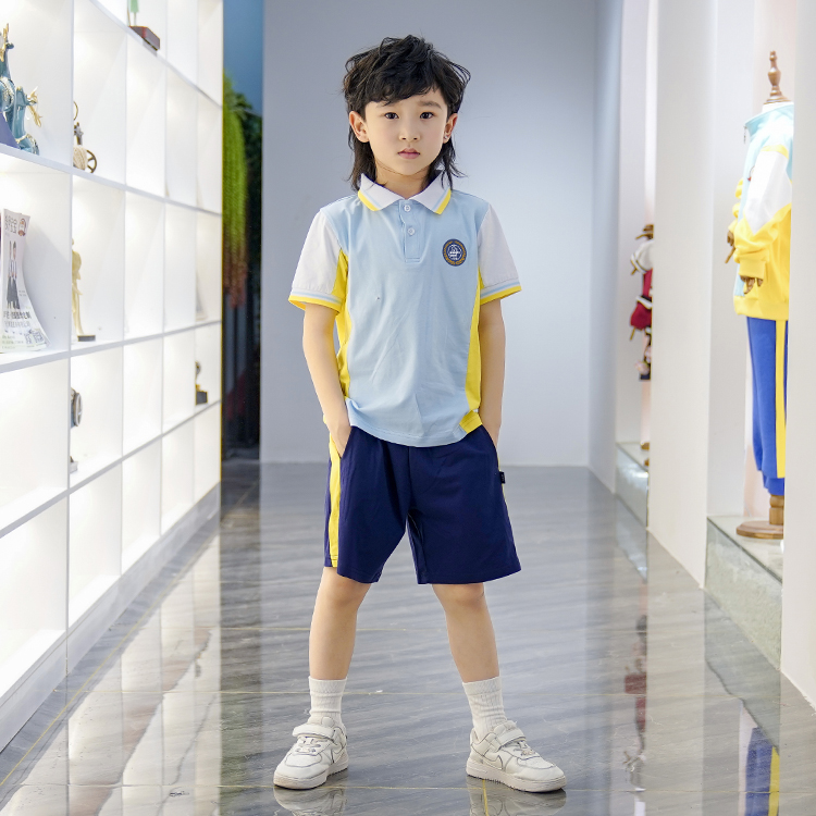 新款夏季小学校服